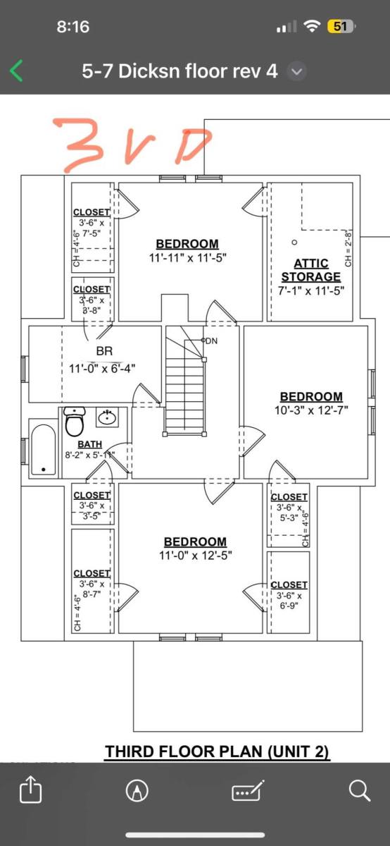 Apartment for rent at 12 Dickson St, Somerville, MA 02144