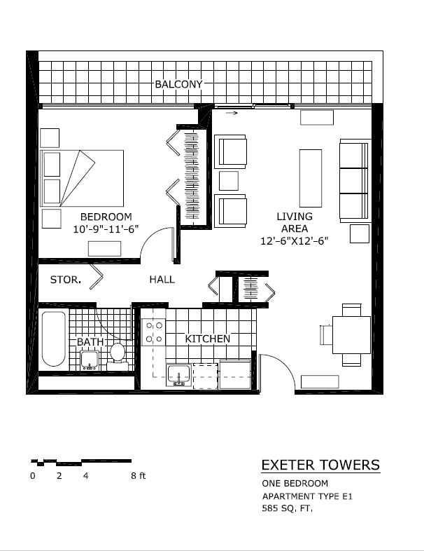 Apartment for rent at 33 Exeter St, Boston, MA 02116