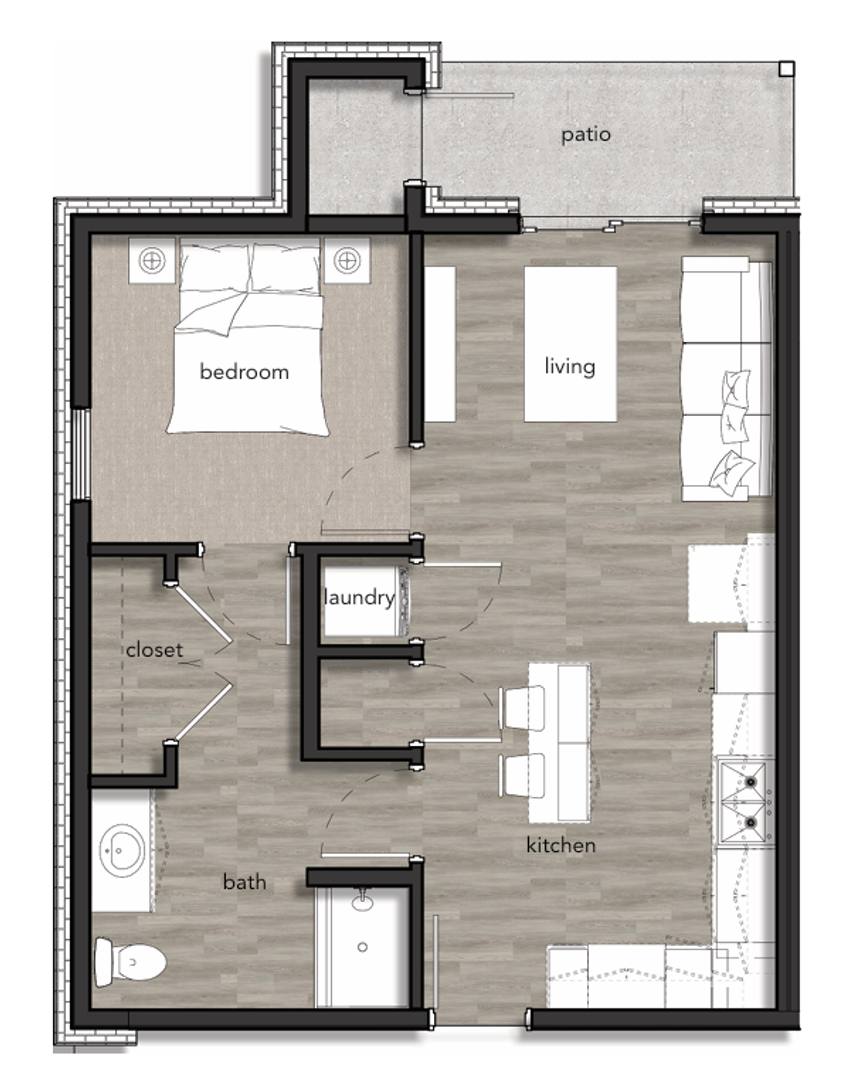 Apartment for rent at 1735 E Valley Water Mill Rd, Springfield, MO 65803