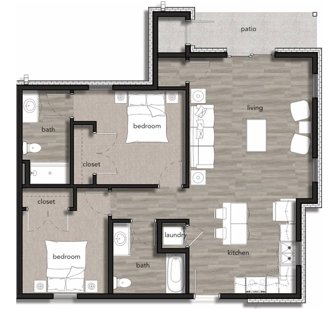Apartment for rent at 1735 E Valley Water Mill Rd, Springfield, MO 65803