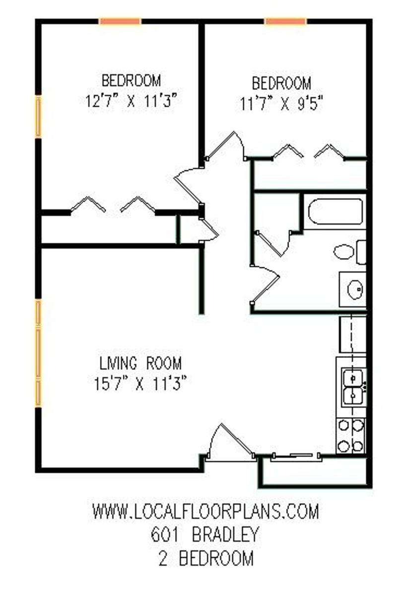 Apartment for rent at 601 Bradley Dr, Bloomington, IL 61701