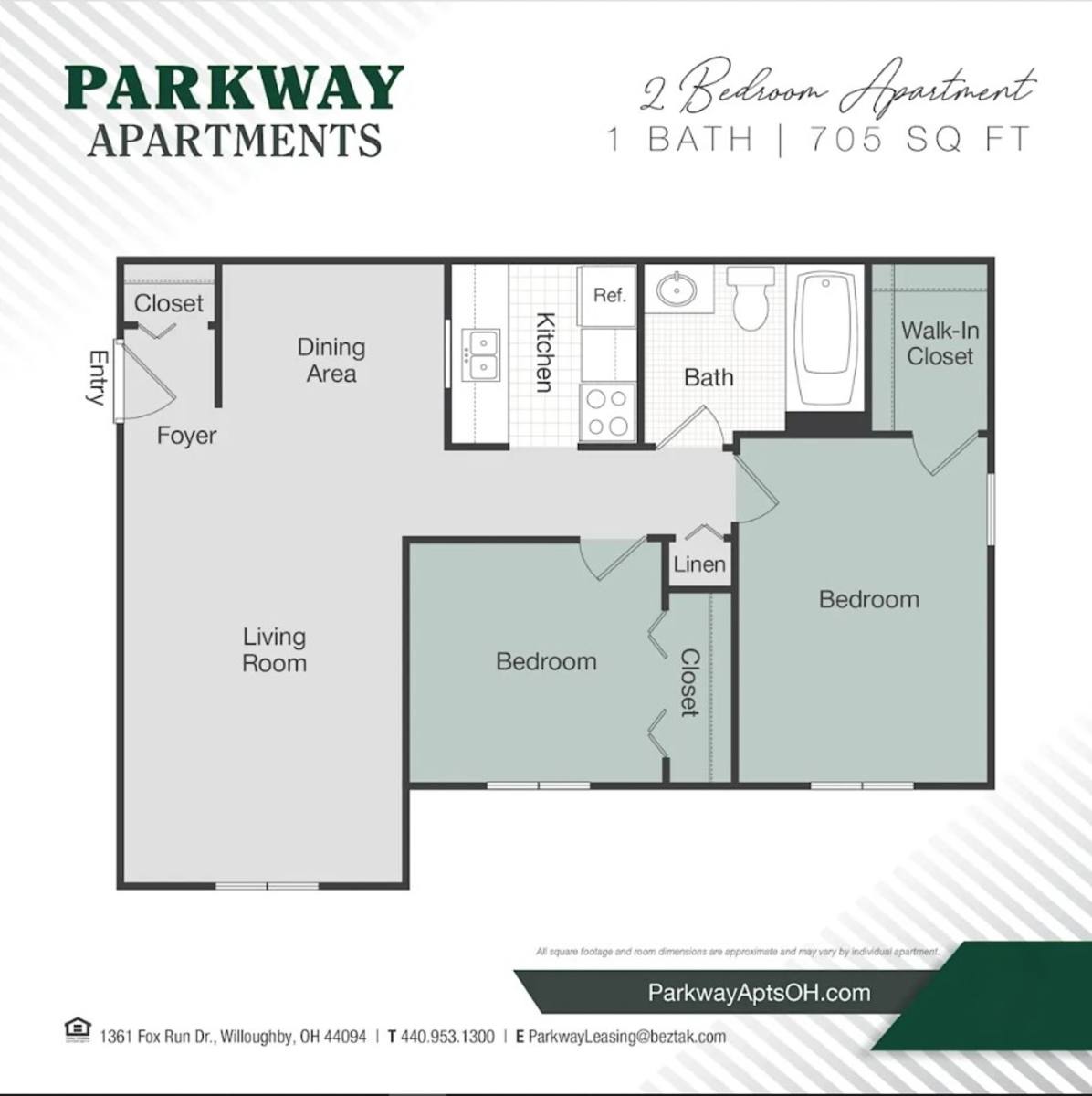 Apartment for rent at 1361 Fox Run Dr, Willoughby, OH 44094