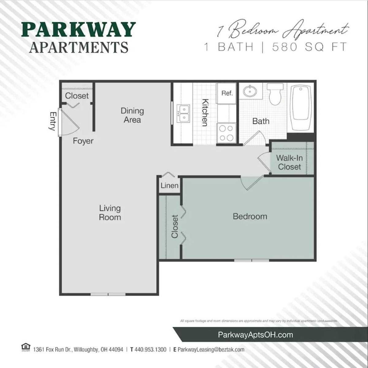 Apartment for rent at 1361 Fox Run Dr, Willoughby, OH 44094