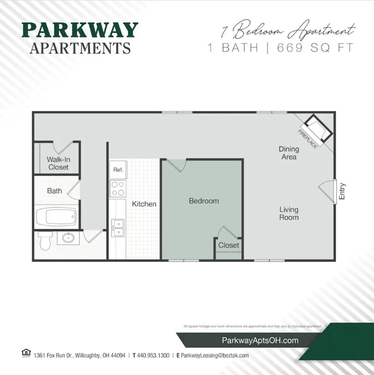 Apartment for rent at 1361 Fox Run Dr, Willoughby, OH 44094