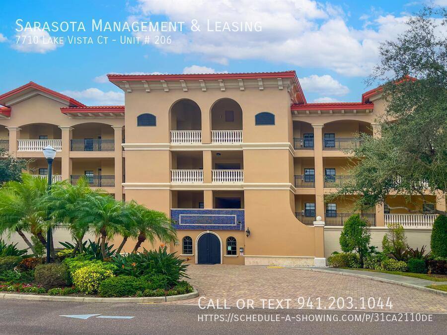 Condo for rent at 7710 Lake Vista Court #206, Bradenton, FL 34202
