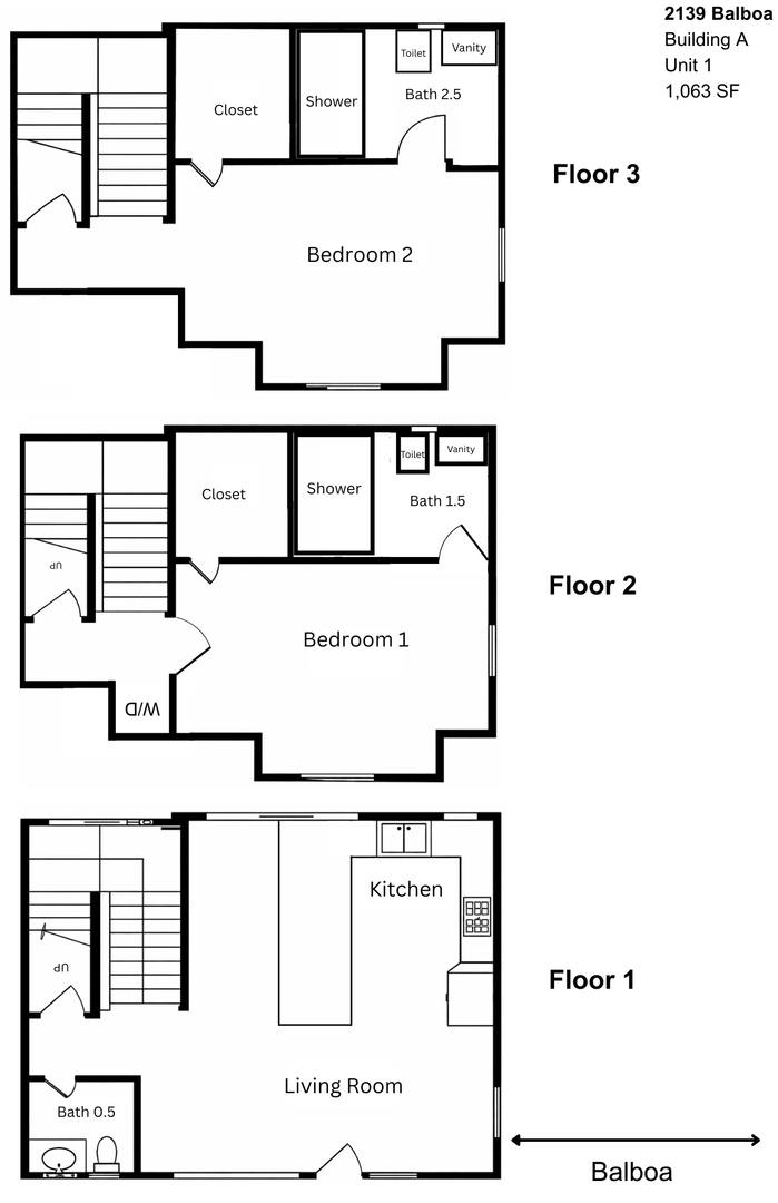 Apartment for rent at 2139 Balboa Ave, San Diego, CA 92109