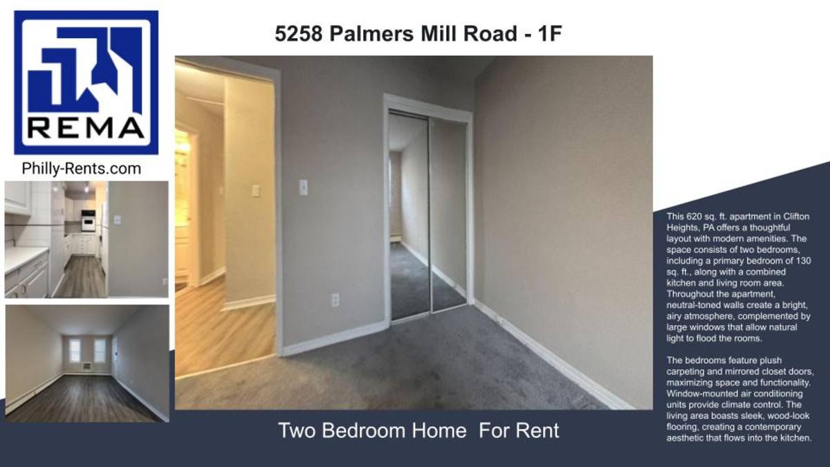 Apartment for rent at 5258 Palmers Mill Rd, Clifton Heights, PA 19018