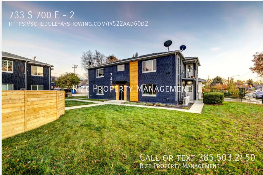 Apartment for rent at 733 S 700 E #2, Salt Lake City, UT 84102