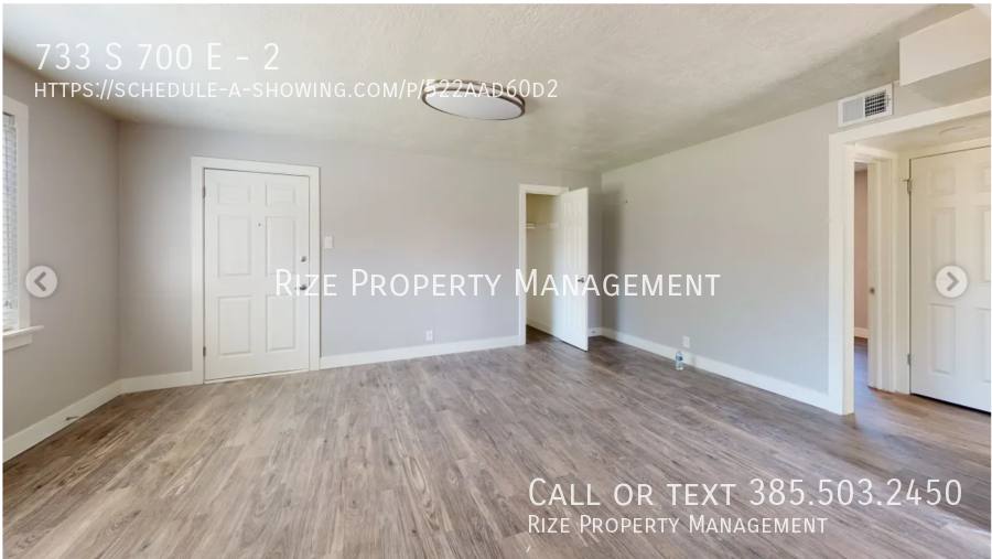 Apartment for rent at 733 S 700 E #2, Salt Lake City, UT 84102