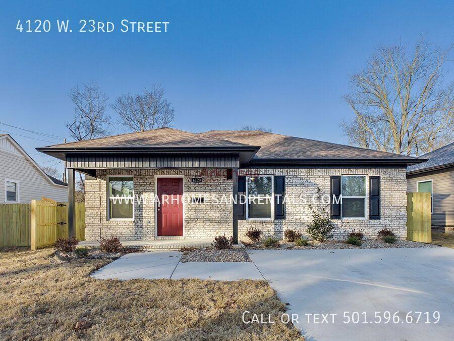 House for rent at 4120 W 23rd St, Little Rock, AR 72204