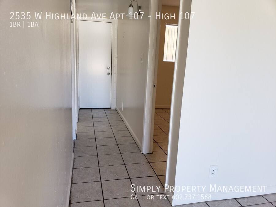Apartment for rent at 2535 W Highland Ave #212, Phoenix, AZ 85017