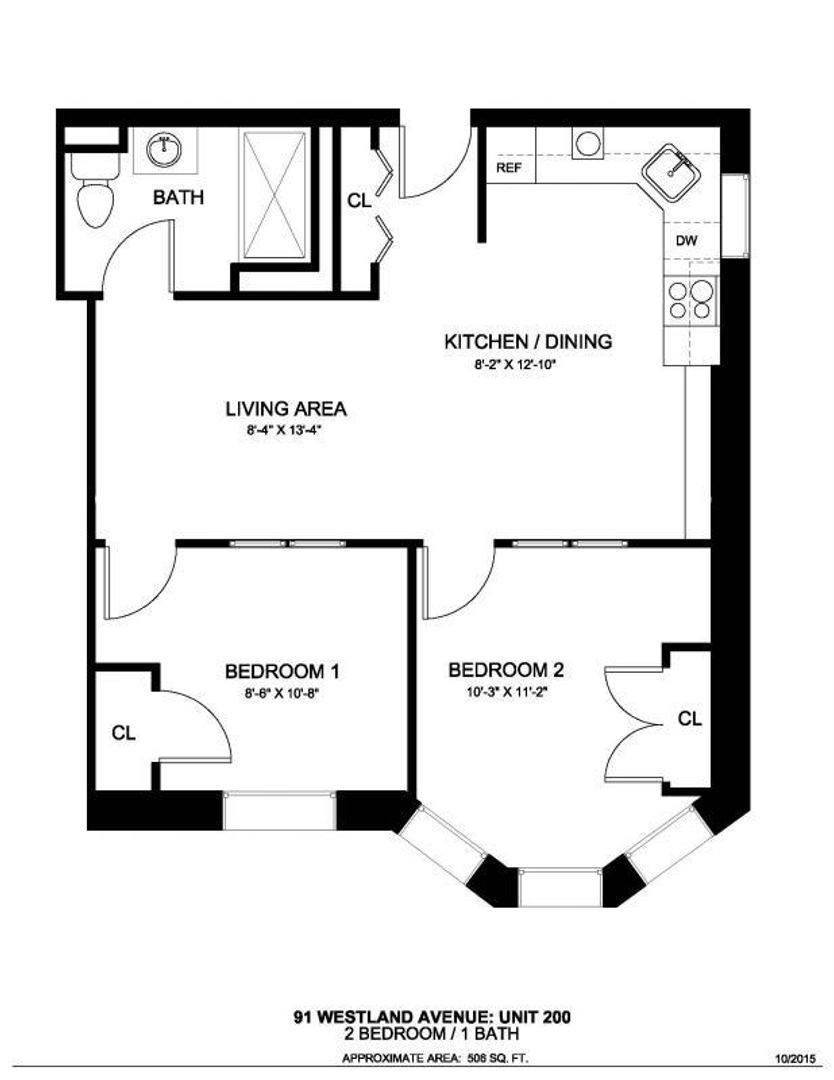 House for rent at 87 Westland Ave #3B, Boston, MA 02215