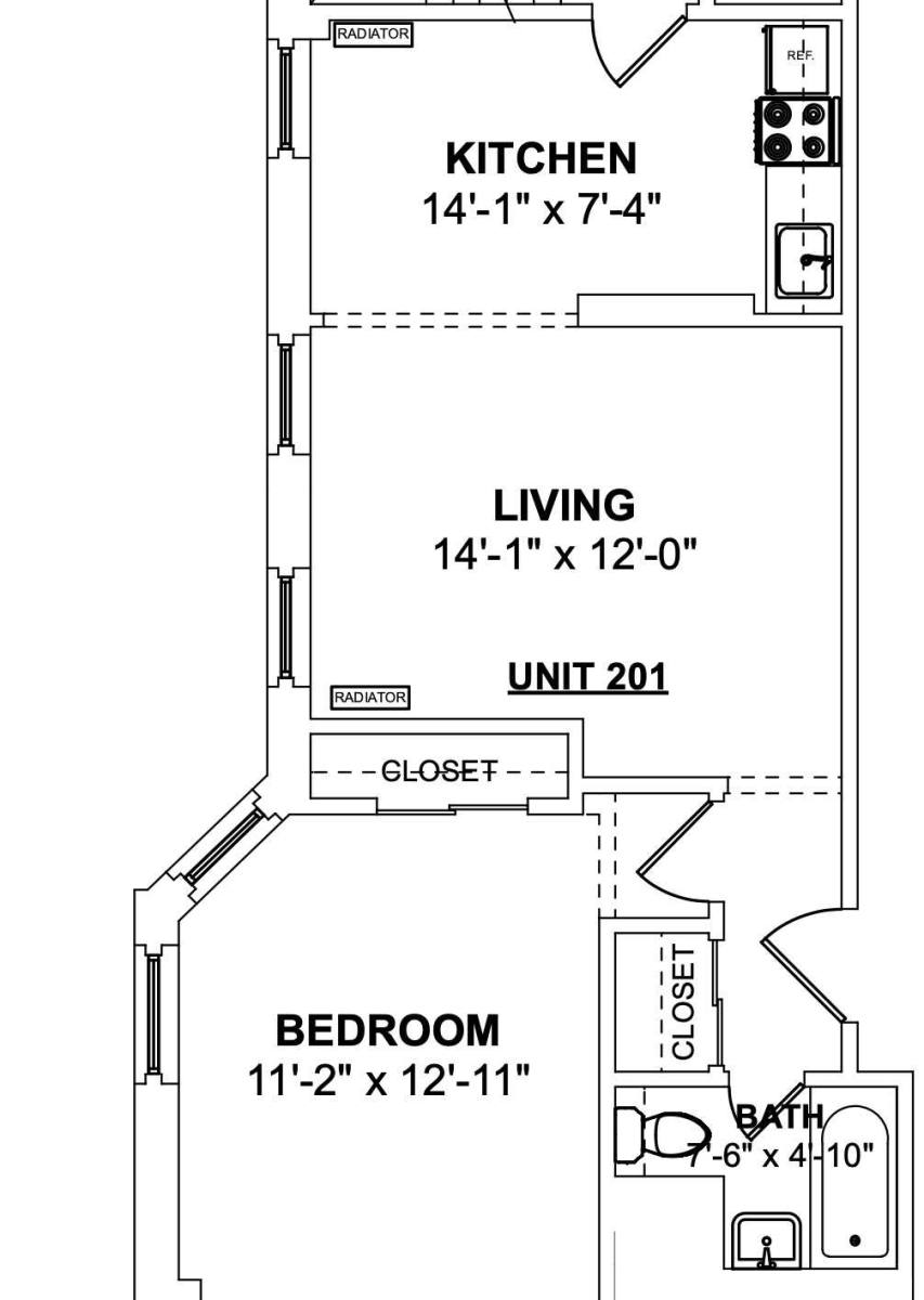 Apartment for rent at 1092 Commonwealth Ave, Allston, MA 02134