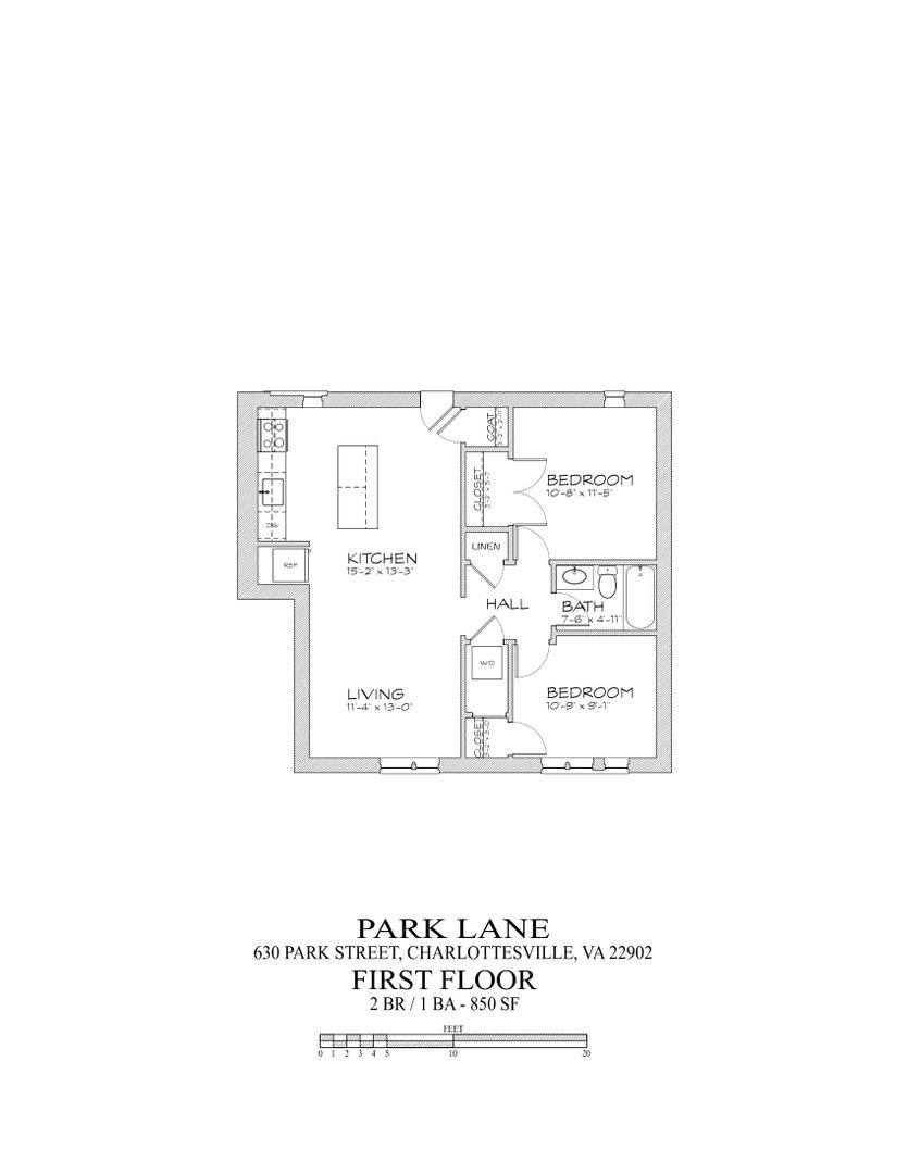 Apartment for rent at 630 Park St, Charlottesville, VA 22902