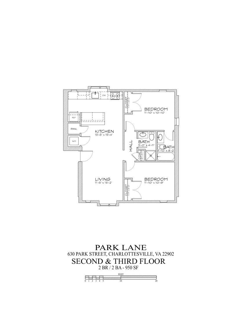 Apartment for rent at 630 Park St, Charlottesville, VA 22902