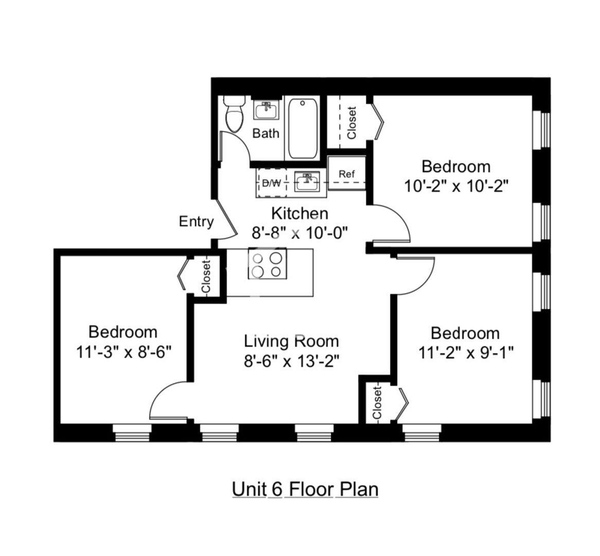 Apartment for rent at 83 Myrtle St #6, Boston, MA 02114
