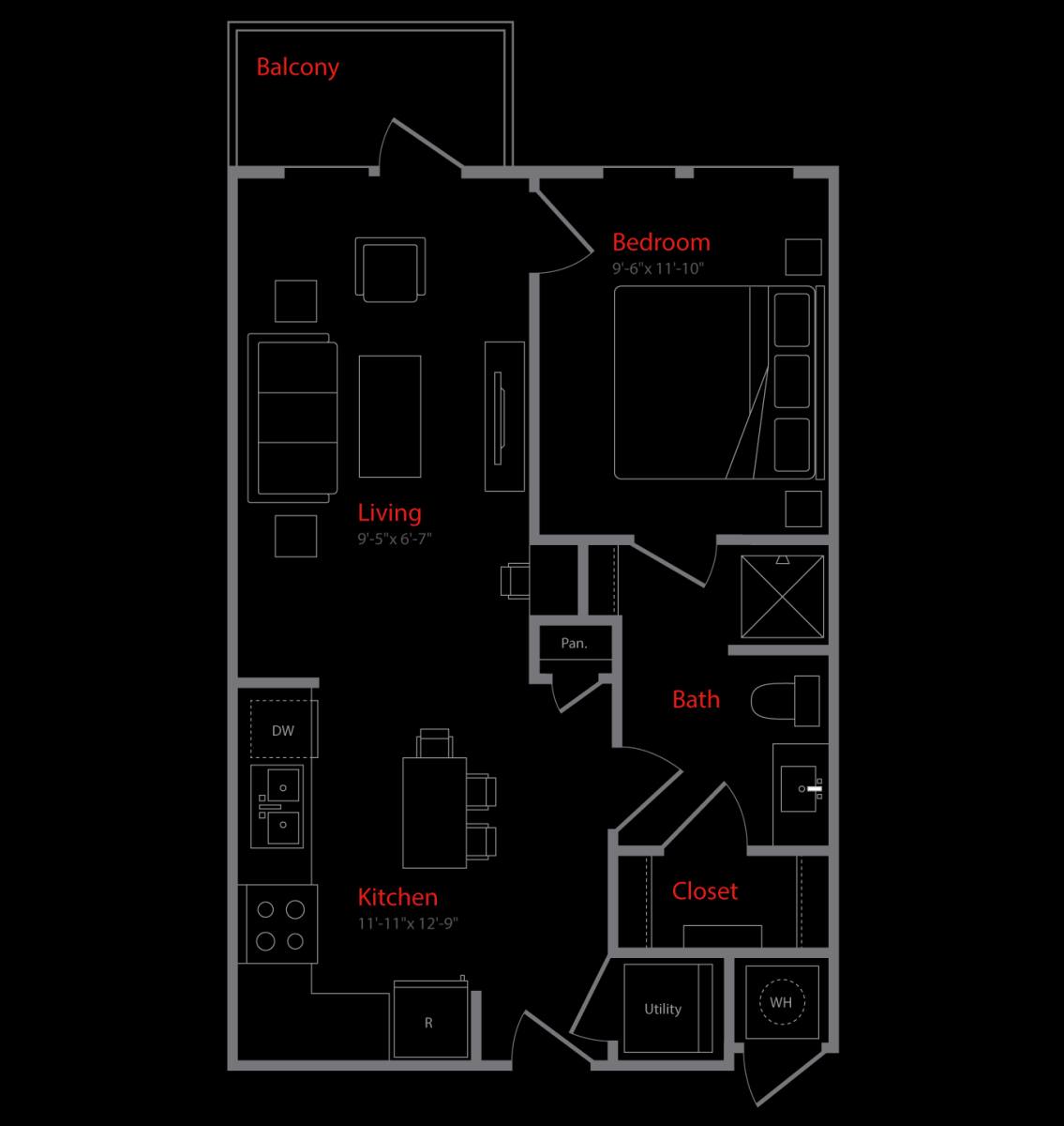 Apartment for rent at 2119 E 7th St, Austin, TX 78702