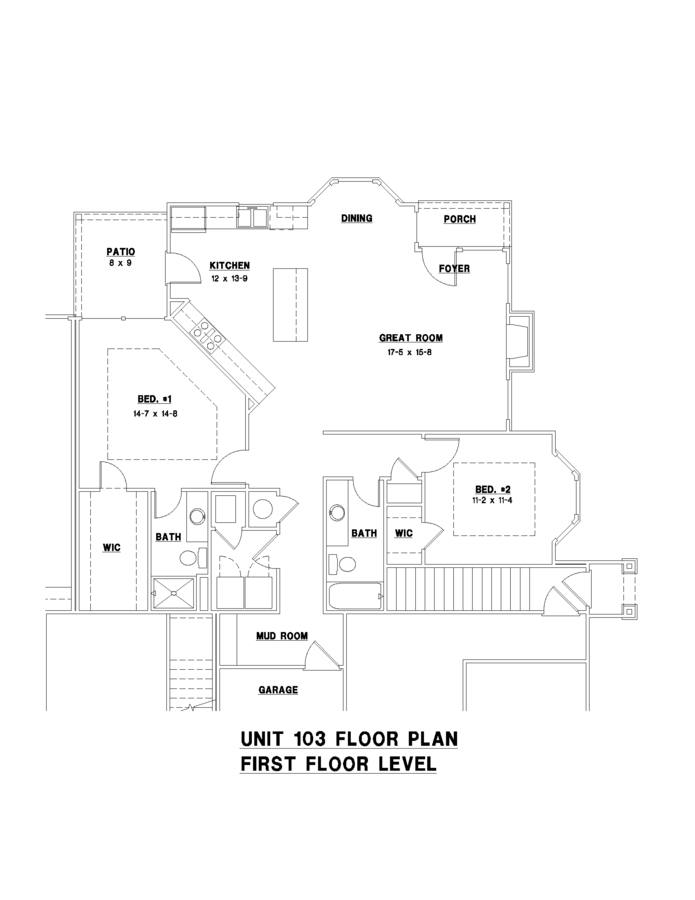 Apartment for rent at 12307 S Chelsea St -Building 1 #103, Olathe, KS 66061