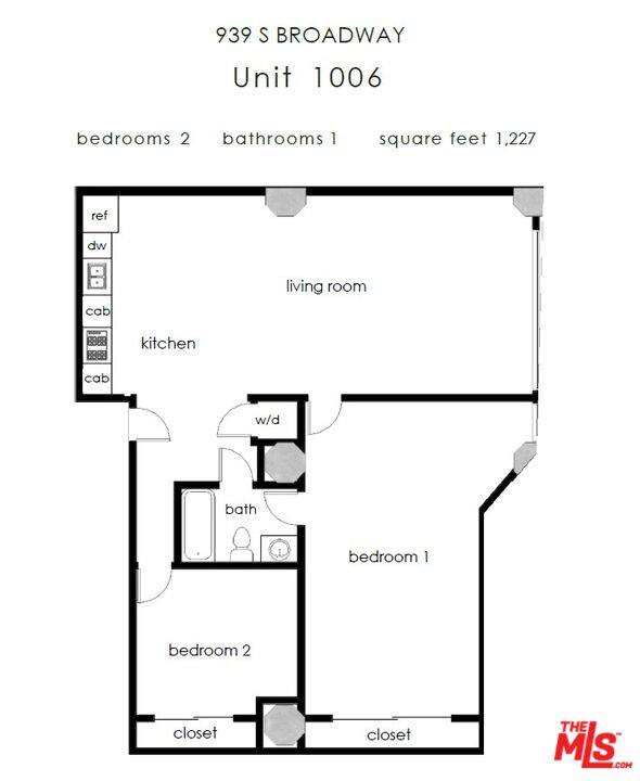 Condo for rent at 939 S Broadway #1006, Los Angeles, CA 90015