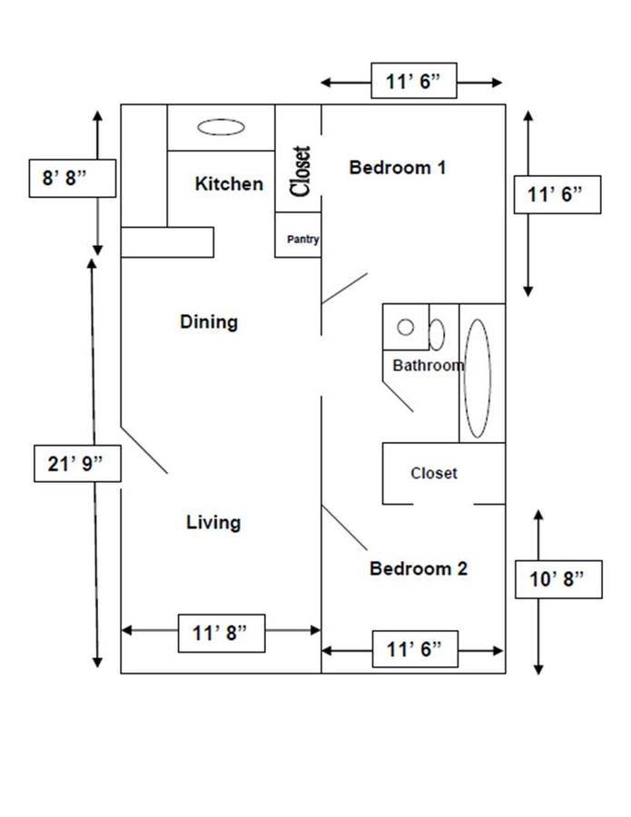 Apartment for rent at 1521 Rutland St #4, Houston, TX 77008