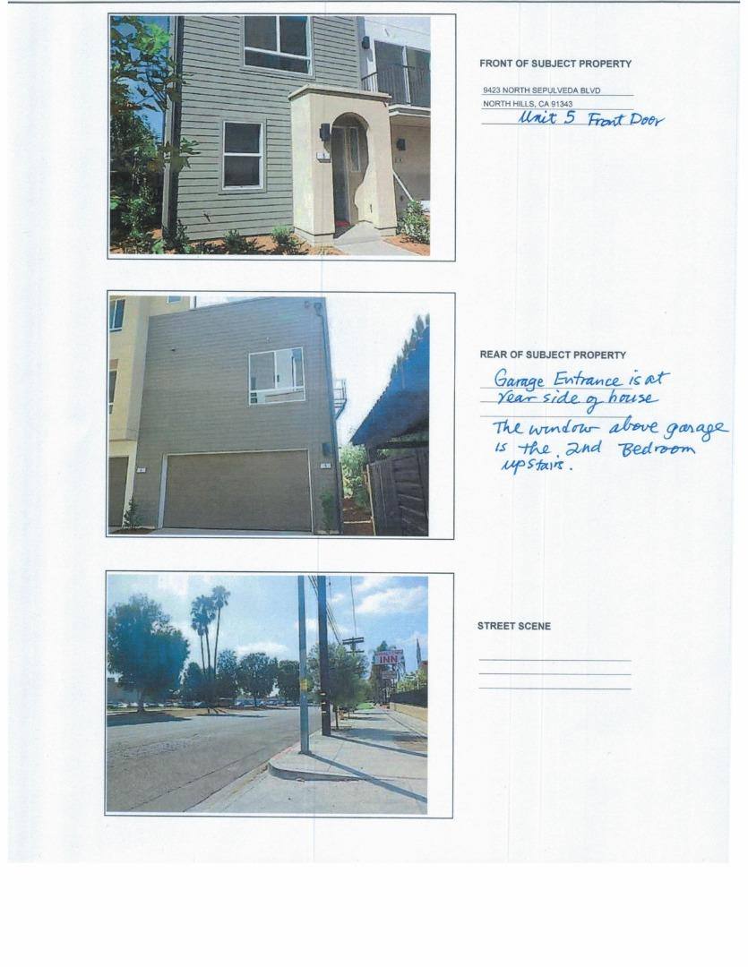Townhouse for rent at 9423 Sepulveda Blvd #5, North Hills, CA 91343