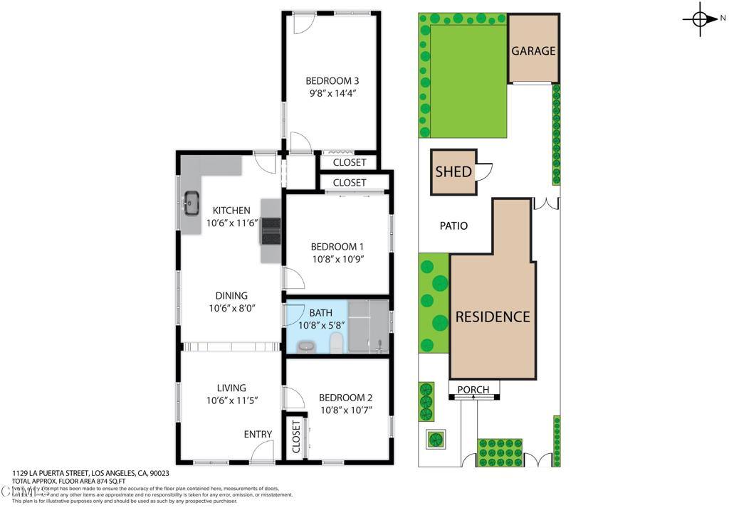 Apartment for rent at 1129 La Puerta St, Los Angeles, CA 90023