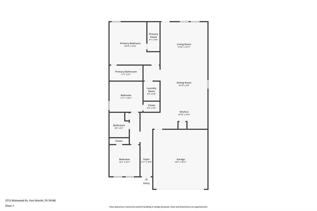 Apartment for rent at 2712 Mistwood Dr, Fort Worth, TX 76108
