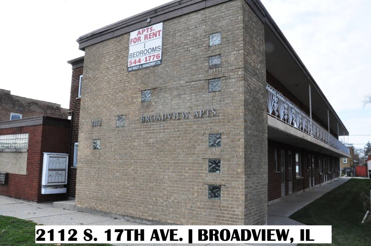 Apartment for rent at 2112 S 17th Ave, Broadview, IL 60155