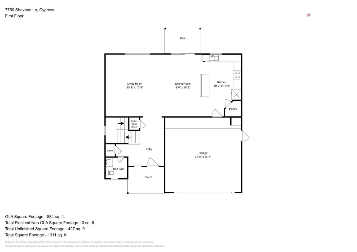 Apartment for rent at 7750 Shavano Lane, Cypress, TX 77433