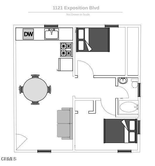 Apartment for rent at 1121 W Exposition Blvd, Los Angeles, CA 90007