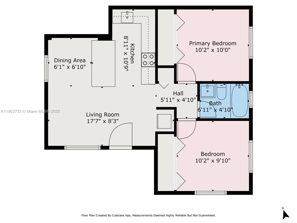 Apartment for rent at 2809 SW 23rd Terrace #2807, Miami, FL 33145