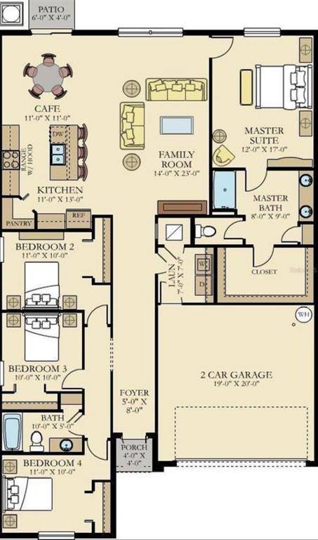 Apartment for rent at 8769 Parsons Hill Blvd, Wesley Chapel, FL 33545