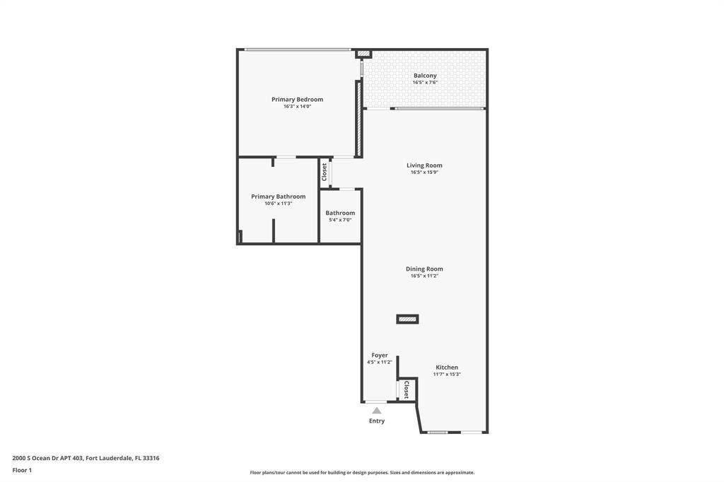 Apartment for rent at 2000 S Ocean Dr #403, Fort Lauderdale, FL 33316