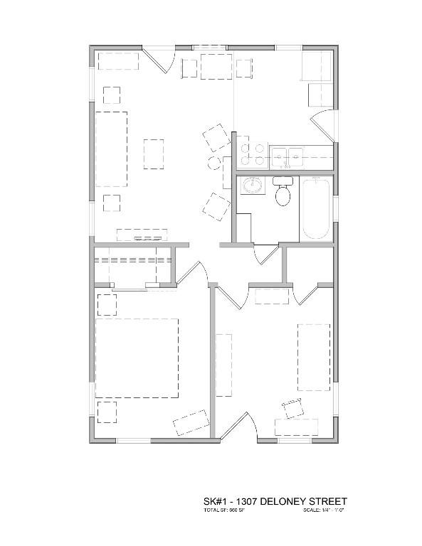 Apartment for rent at 1307 Deloney St, Austin, TX 78721
