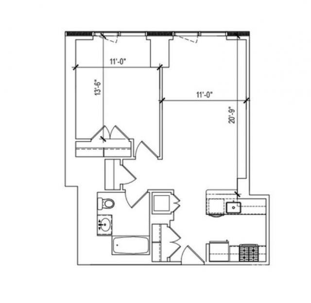 Apartment for rent at 21 W End Ave #4313, New York, NY 10023