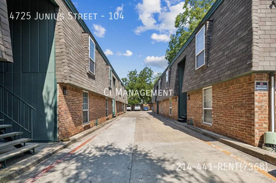 Apartment for rent at 4725 Junius St #104, Dallas, TX 75246