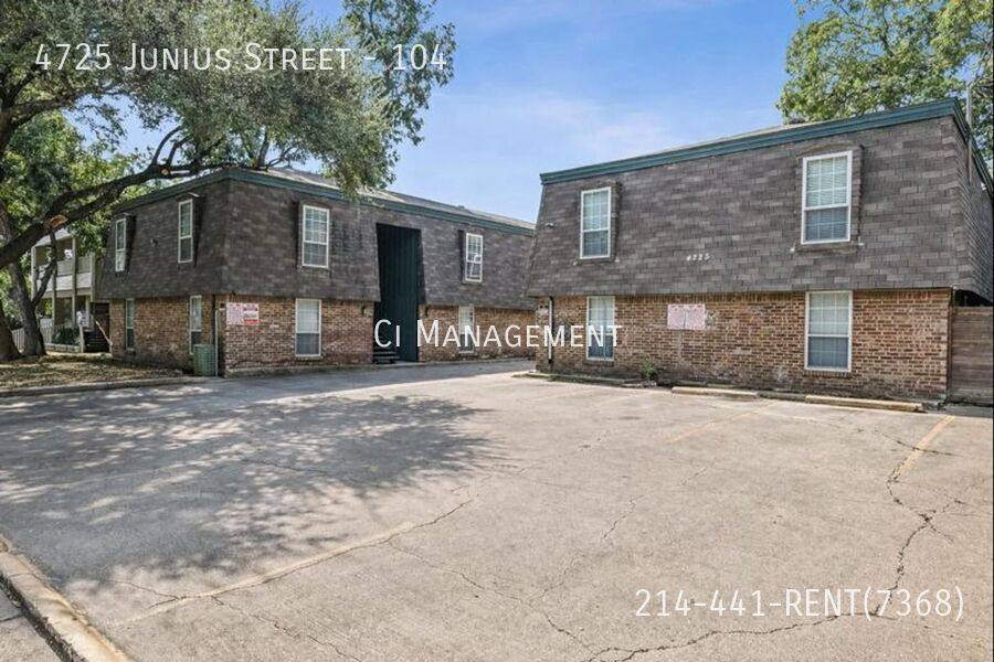 Apartment for rent at 4725 Junius St #104, Dallas, TX 75246