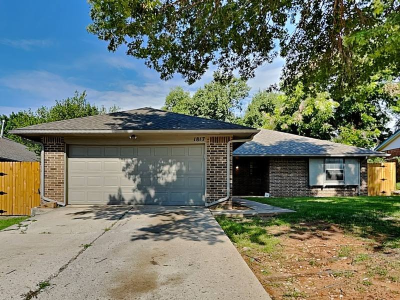 House for rent at 1817 Tim Dr, Oklahoma City, OK 73141