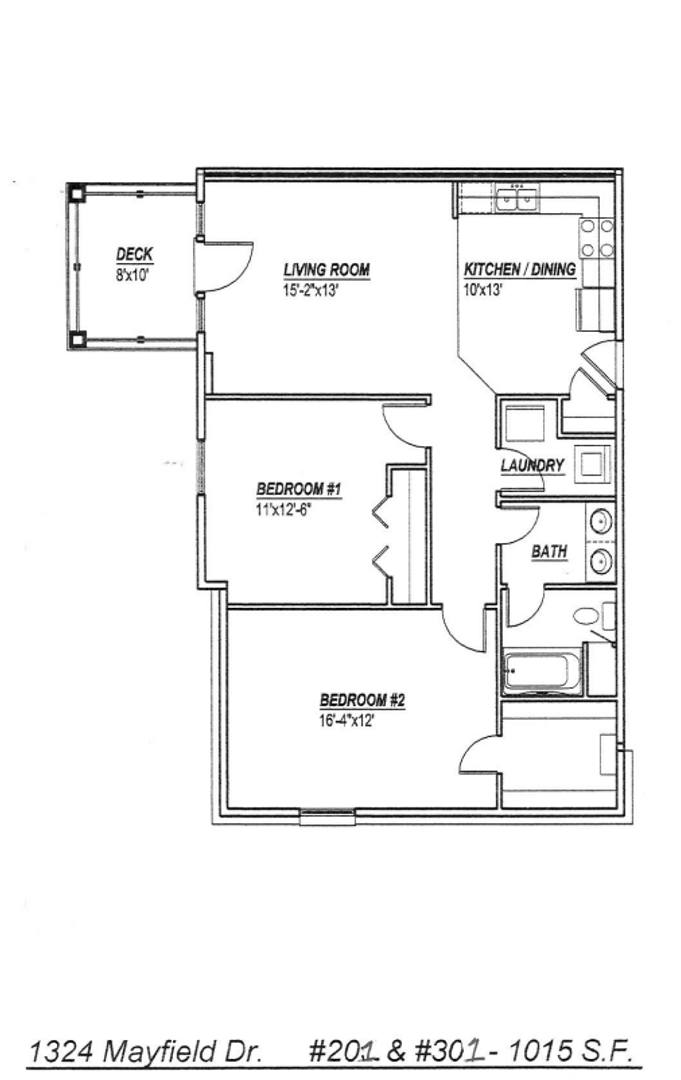Apartment for rent at 1324 Mayfield, Ames, IA 50014