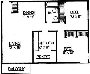 Apartment for rent at 714 24th, Ames, IA 50010