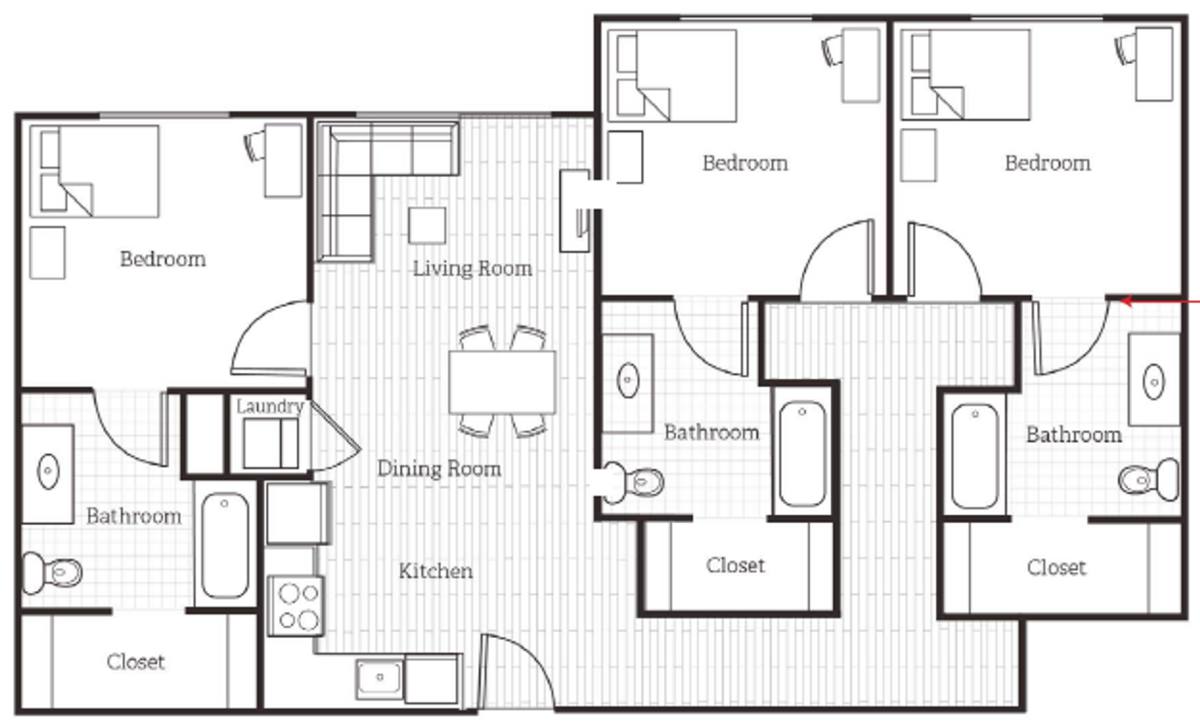 Apartment for rent at 680 6th Ave NE, Tuscaloosa, AL 35404
