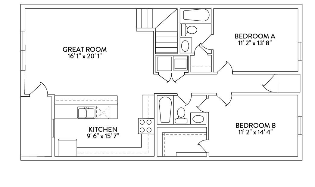 Townhouse for rent at 3021 Towers Parkway, College Station, TX 77845