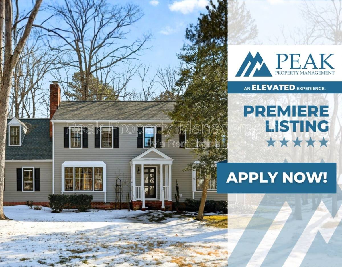 House for rent at 3011 Fincastle Court, Midlothian, VA 23113