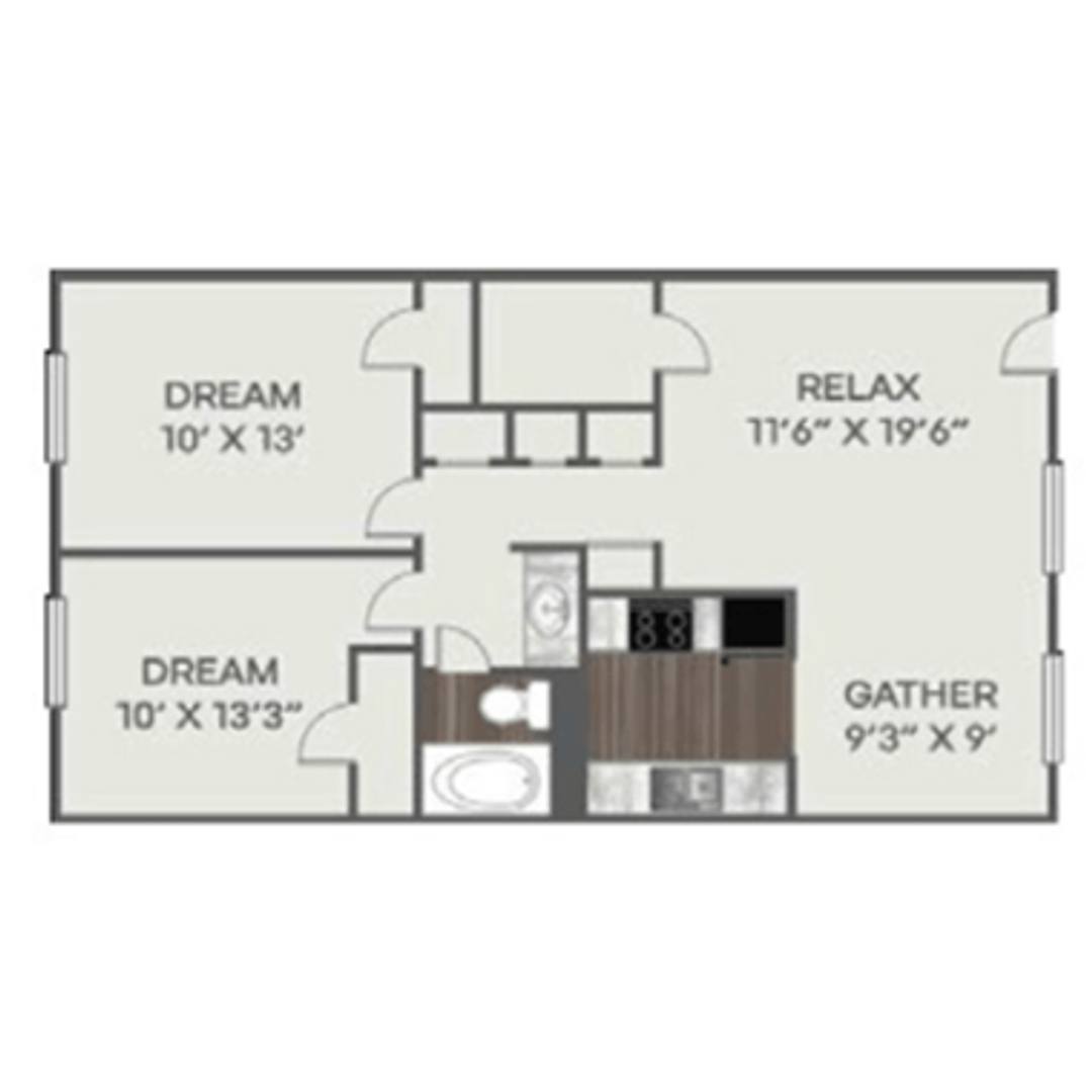 Apartment for rent at 6668 Mount Zion Blvd, Morrow, GA 30260