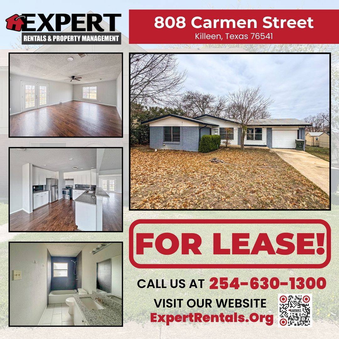 House for rent at 808 Carmen St, Killeen, TX 76541