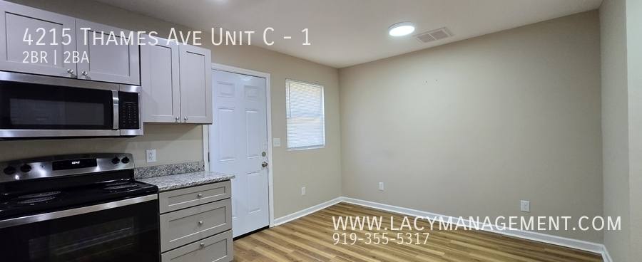 Apartment for rent at 4215 Thames Ave #C-1, Durham, NC 27704