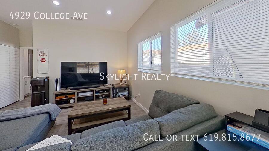 House for rent at 4929 College Ave, San Diego, CA 92115
