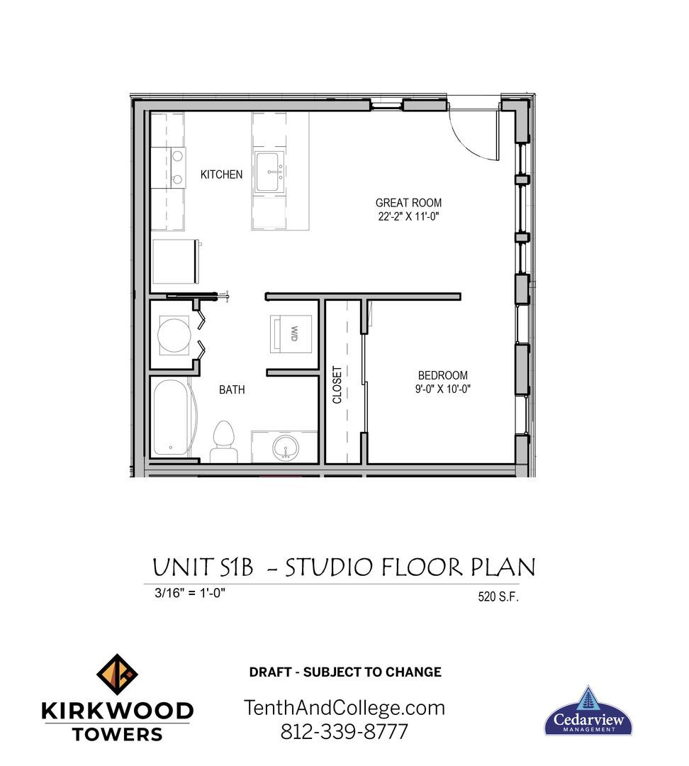 Apartment for rent at 221 E Kirkwood Ave, Bloomington, IN 47408