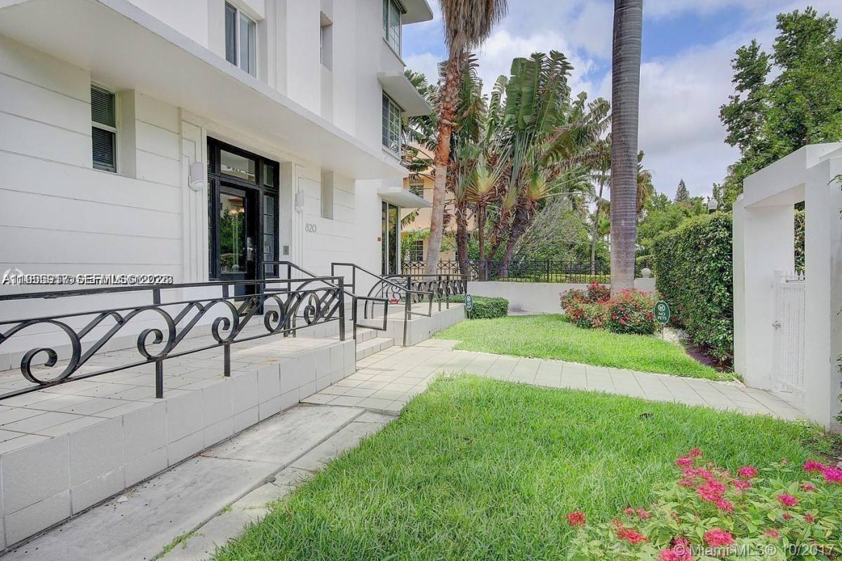 Apartment for rent at 820 Euclid Ave #106, Miami Beach, FL 33139
