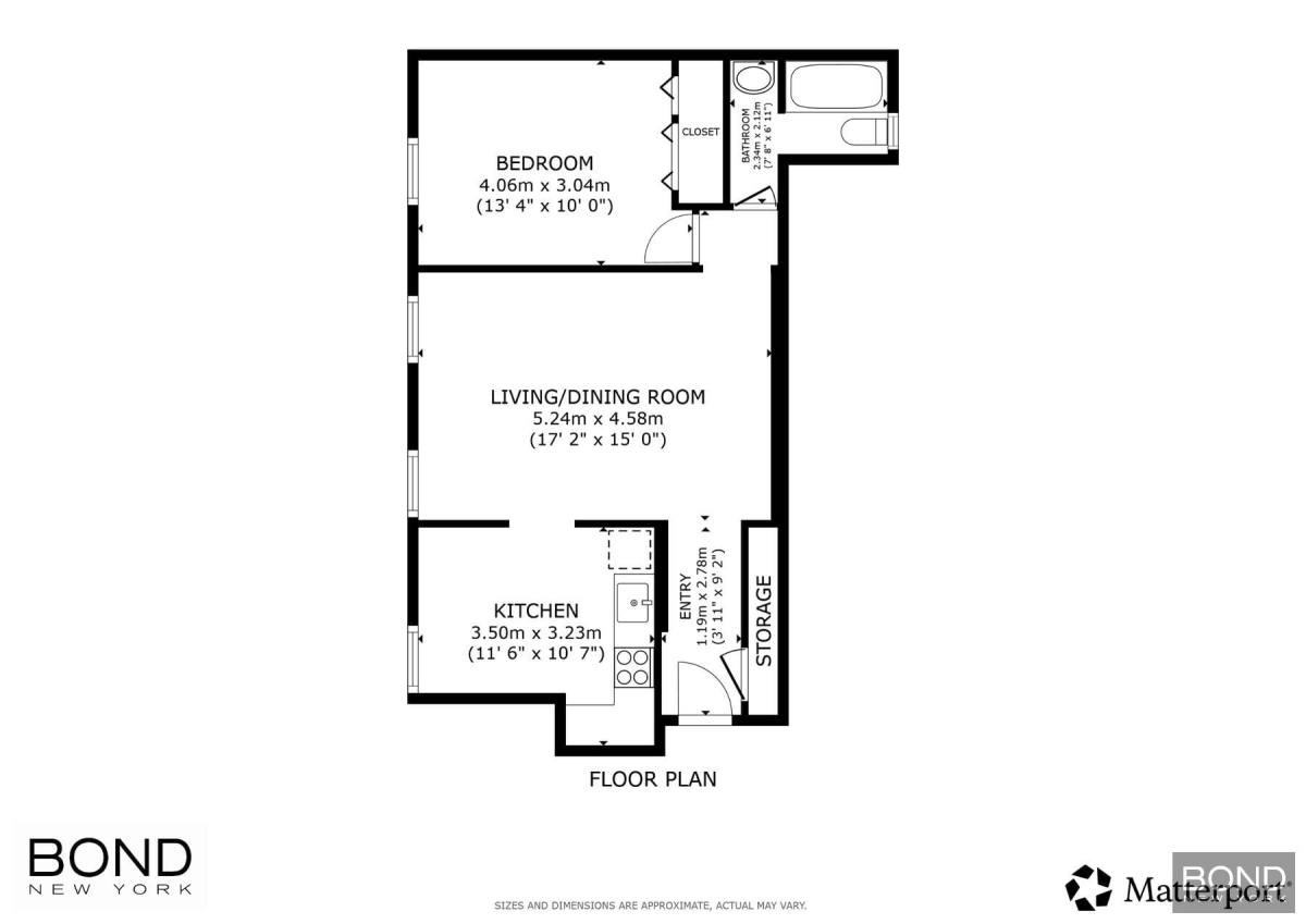Apartment for rent at 30 Charlton St #3B, New York, NY 10014